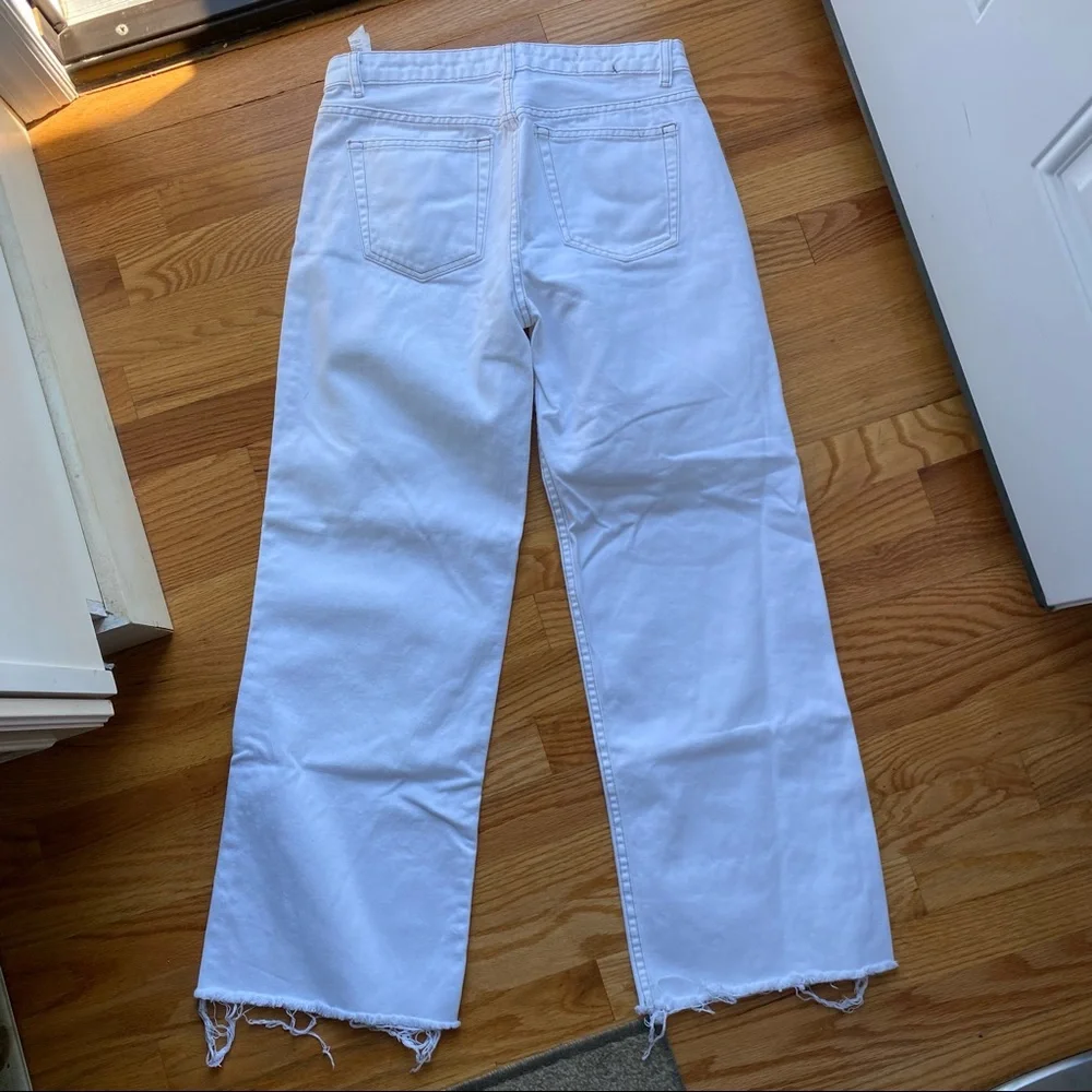 Zara white denim jeans - Picture 5 of 6